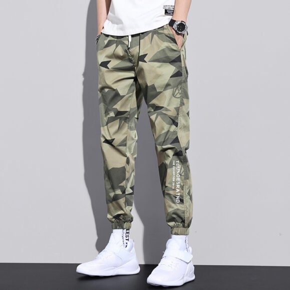 Camouflage Overalls Men's Trendy Brand Loose-fitting Casual Pants – Bild 3