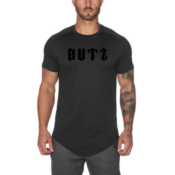 New Gym Wear Plain Shirts Custom Mens Fitness Sports Clothing - Image 7