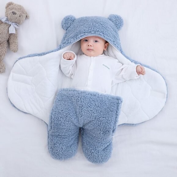 Autumn And Winter Thickened Anti-Shock Out Baby Quilt – Bild 7