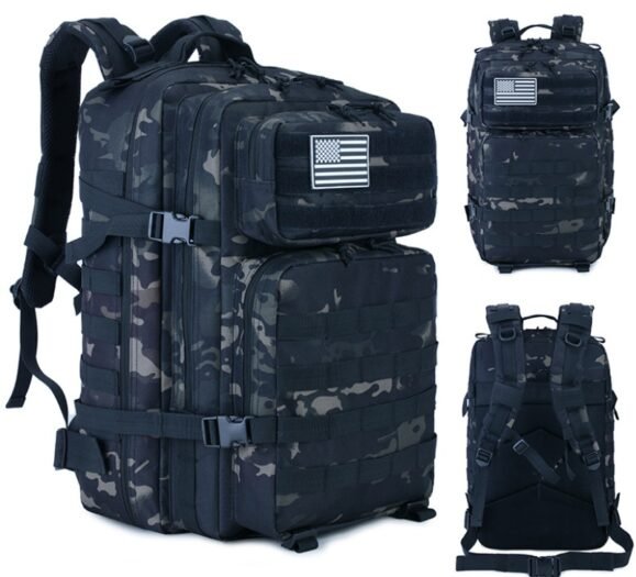 Outdoor Mountaineering Bag Tactical Leisure Bag Army Fan Travel Computer Bag Individual Soldier Package – Bild 10