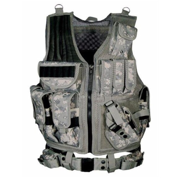 Tactical Vest Military Combat Army Armor Vests Molle Airsoft Plate Carrier Swat Vest Outdoor Hunting Fishing CS Training Vest – Bild 2