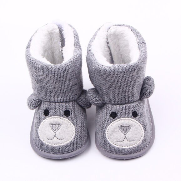 Wholesale autumn winter new bear knitting plus baby shoes, toddler shoes, baby shoes, boots 1734 – Bild 2