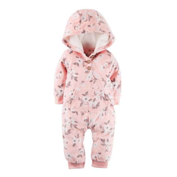 Long-sleeved fleece baby clothes romper – Bild 5