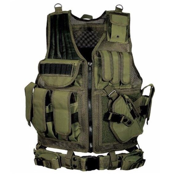 Tactical Vest Military Combat Army Armor Vests Molle Airsoft Plate Carrier Swat Vest Outdoor Hunting Fishing CS Training Vest – Bild 5