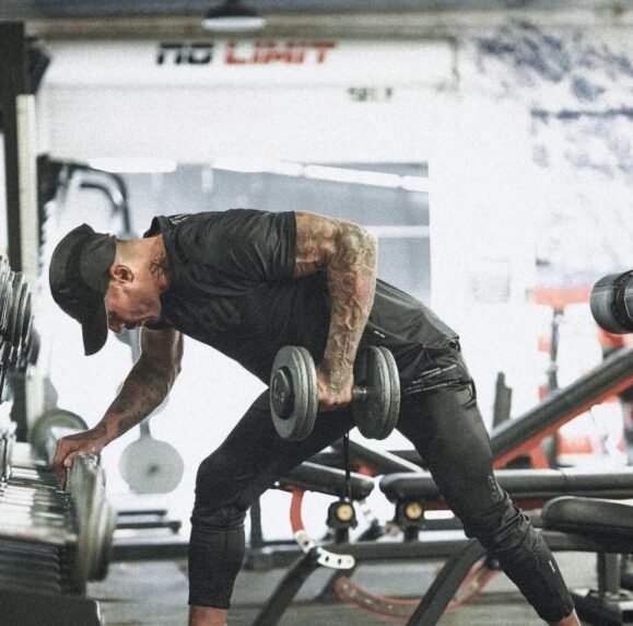 New Gym Wear Plain Shirts Custom Mens Fitness Sports Clothing - Image 3