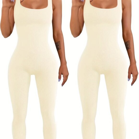 Women's Suspender Tank Top Tights – Bild 8