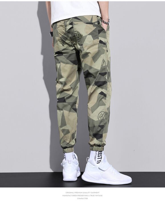 Camouflage Overalls Men's Trendy Brand Loose-fitting Casual Pants – Bild 2