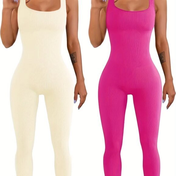 Women's Suspender Tank Top Tights – Bild 3